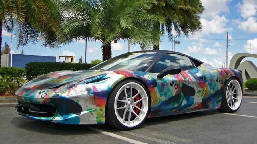 Ferrari 458 Speciale by Metro Wrapz '2016